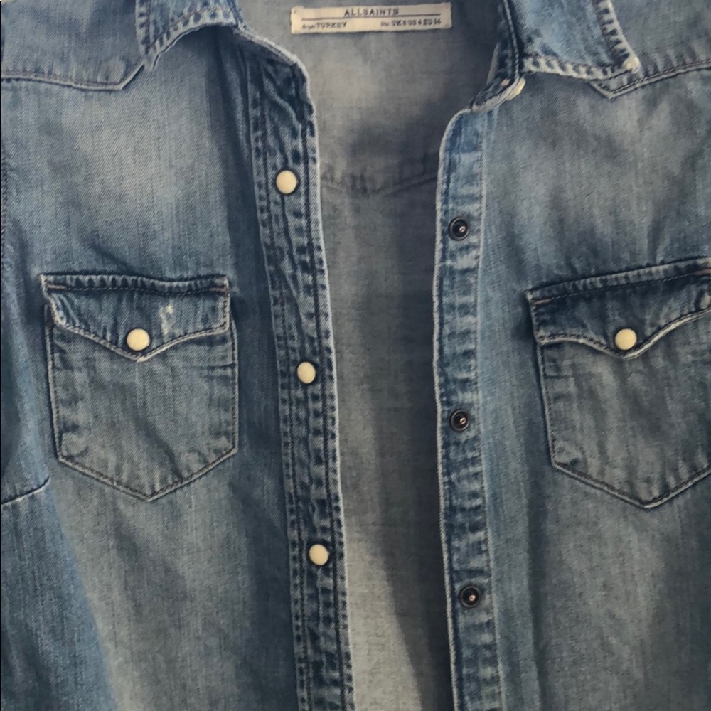 All Saints Denim Shirt